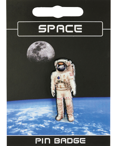 Astronaut Pin Badge
