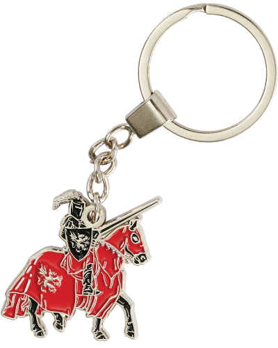 Black Knight Enamel Key-Ring Black Knight Enamel Key-Ring