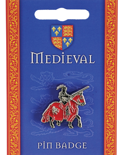Medieval Black Knight Pin Badge Medieval Black Knight Pin Badge