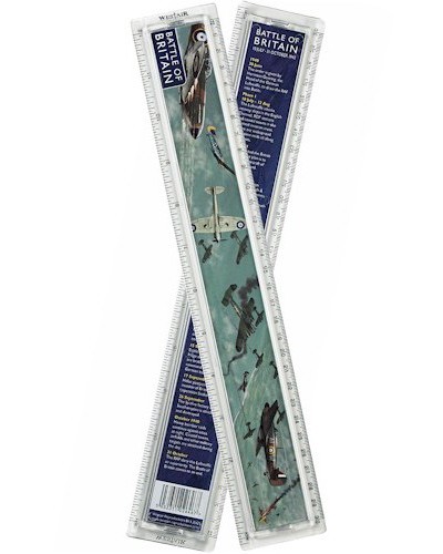 Battle of Britain History Ruler - 30cm