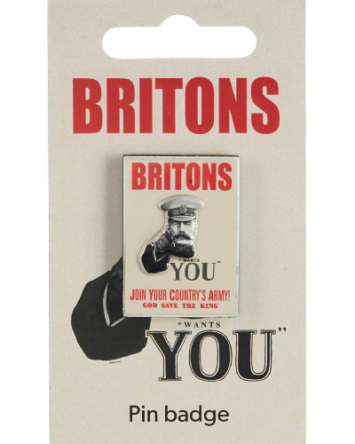 Briton Wants You 3D Pin Badge
