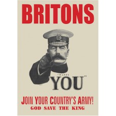 World War I Lord Kitchener Recruitment Poster - A3
