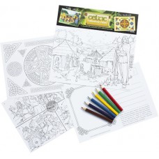 Celtic Educational Colouring Postcards