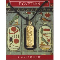 Cleopatra Cartouche Pendant - Gold Plated