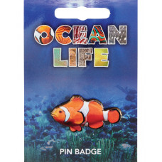 Clown Fish 3D Pin Badge