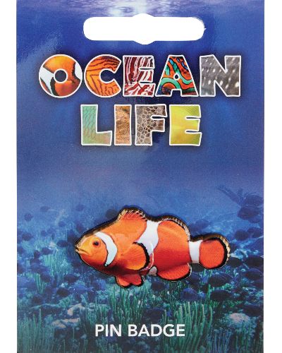 Clown Fish 3D Pin Badge