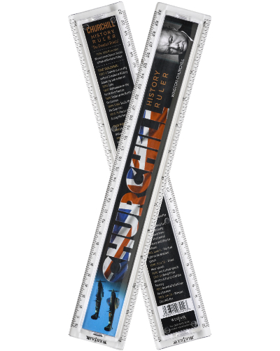 Churchill History Ruler - 30cm