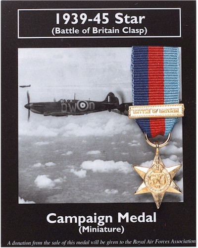 1939-1945 Star (Battle of Britain Clasp)
