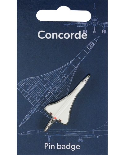 Concorde 3D Enamel Pin Badge Concorde 3D Enamel Pin Badge