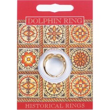 Roman Dolphin Ring - Gold Plated