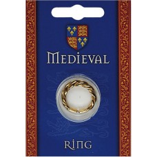 Double Twist Ring - Gold Plated