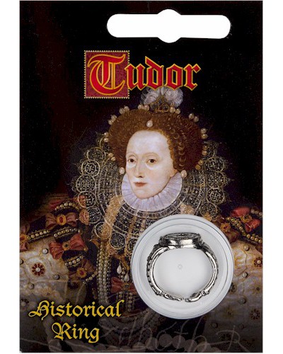 Elizabeth I Signet Ring - Pewter