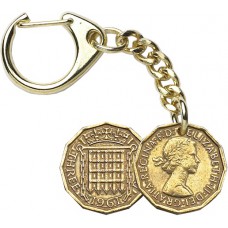 Threepence Key-Ring - Elizabeth II
