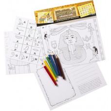 Egyptian Educational Colouring Postcards