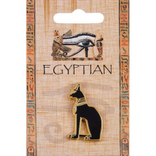 Egyptian Cat Enamel Pin Badge