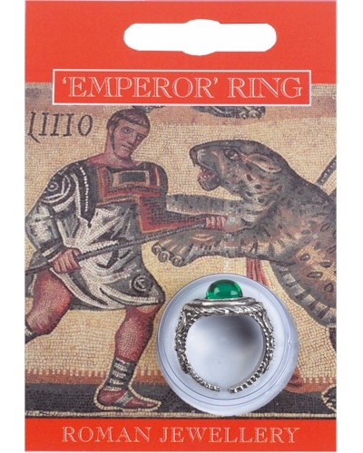 Emperor Gem Ring - Pewter