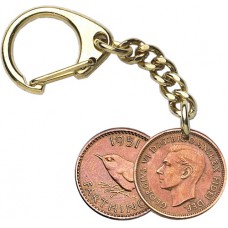 Farthing Key-Ring - George VI