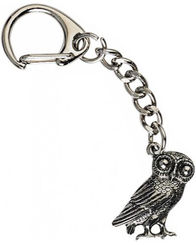 Greek Owl Key-Ring