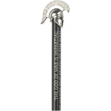 Greek Helmet Pencil Topper - Pewter