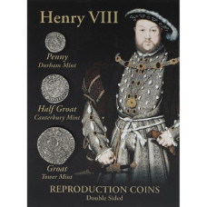 Henry VIII Coin Set of 3 Coins