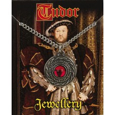 Henry VIII Gem Pendant - Pewter