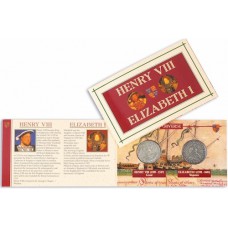 Henry VIII & Elizabeth I Coin Pack