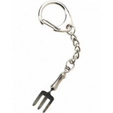 Hand Fork Key-Ring - Pewter