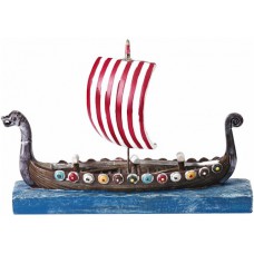 Viking Ship Resin Model 15cm