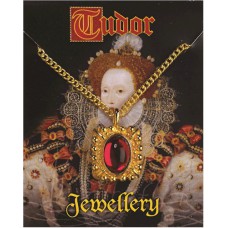 Elizabeth I Gem Pendant - Gold Plated