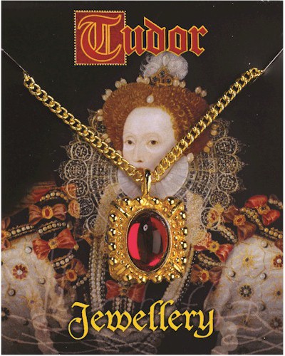 Elizabeth I Gem Pendant - Gold Plated