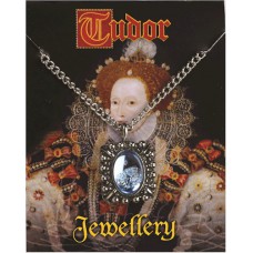 Elizabeth I Gem Pendant - Pewter