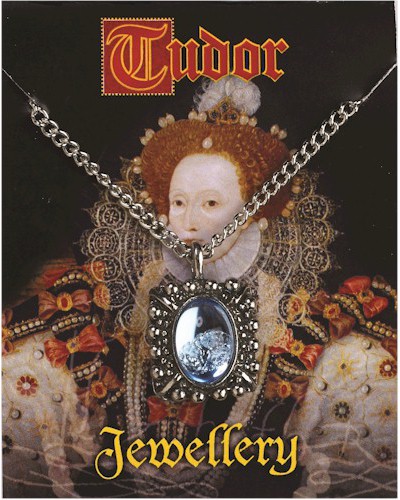 Elizabeth I Gem Pendant - Pewter