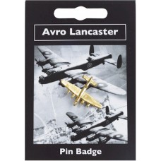 Lancaster Pin Badge - Gold Plated