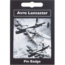 Lancaster Pin Badge - Pewter