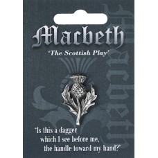 Macbeth Pin Badge - Pewter