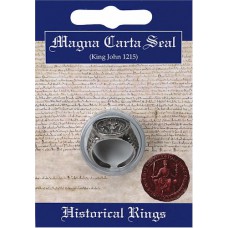 Magna Carta Seal Ring - Pewter