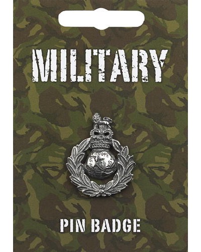 Commando Pin Badge - Pewter