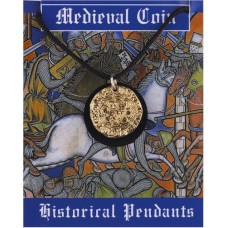 Medieval Coin Pendant - Gold Plated
