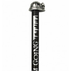 Miner's Helmet Pencil Topper - Pewter