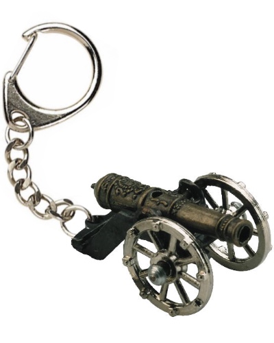 Miniature Cannon Key-Ring