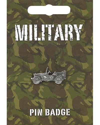 Army 4x4 Pin Badge - Pewter