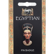 Nefertiti Bust Pin Badge