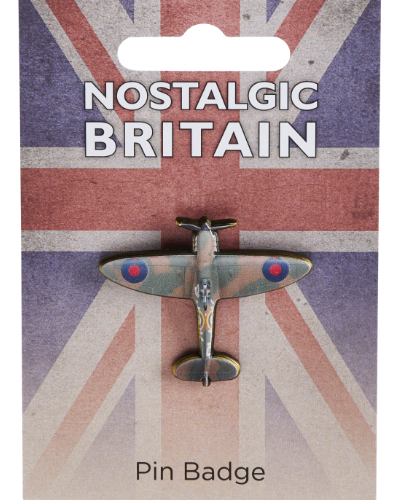 Spitfire 3D Pin Badge