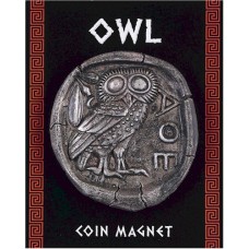 Owl Coin Magnet