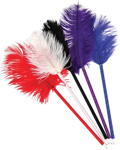 Georgian Ostrich Quill Pen