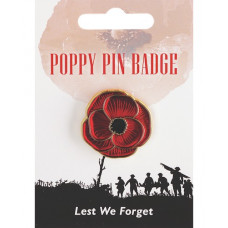 Poppy Enamel Pin Badge