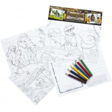 Prehistoric Educational Colouring Postcards