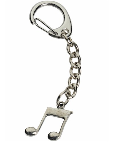 Quaver Note Key-Ring