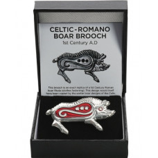 Romano-Celtic Boar Enamelled Brooch