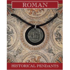 Roman Coin Pendant - Pewter